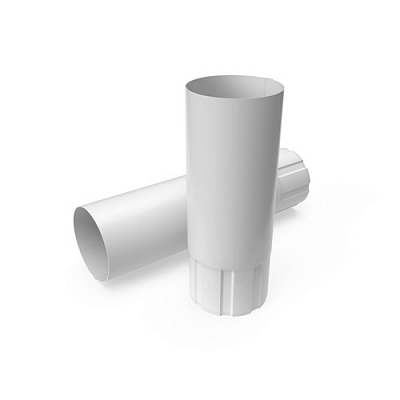 Труба водосточная d 90 мм длина 3000 мм RAL 9003 OSNO