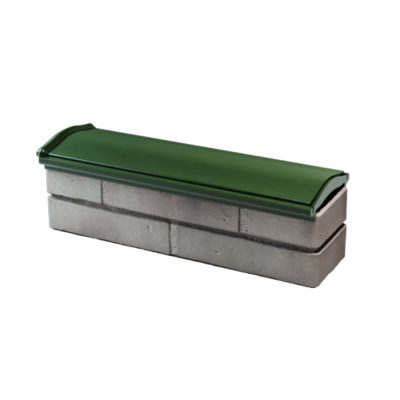 Парапет ZKING MONBLAN 170х510х50мм Зеленый с посадкой на 0.5 кирпича (130мм) 2